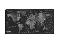 NATEC Time Zone Map Maxi Black, Grey