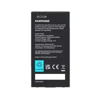 Fairphone Mobiltelefon Akku für das Fairphone 4 3905 mAh - Kompatible Hersteller: Fairphone - Mobiltelefon Kompatibilität: 4 - Originalprodukt: Ja
