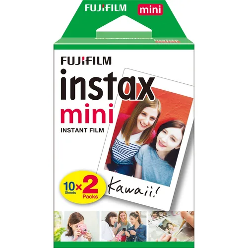 Fujifilm Instax Film mini 20 Shots pellicule polaroid 20 pièce(s) 86 x 54 mm