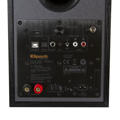 Klipsch R-51PM speaker set 120 W Universal Black 60 W Bluetooth