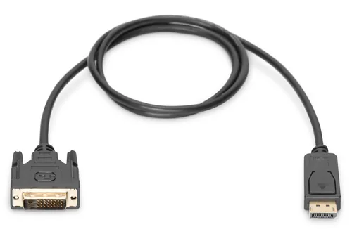 Digitus AK-340301-010-S cavo e adattatore video 1 m DisplayPort DVI-D Nero