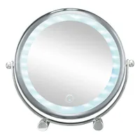 Kleine Wolke Bright Shorty makeup mirror Freestanding Round Chrome