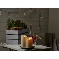 STAR TRADING Solar Lichterkette 12.480-10 transparent, LED 1,8m