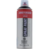 Amsterdam Acrylspray  735 Oxidschwarz deckend 400 ml - Art: Acrylspray - Detailfarbe: Oxidschwarz - Set: Nein - Verpackungseinheit: 1 Stück