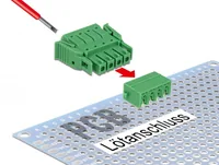 DELOCK Terminalblock Set f. Platine 4 Pin 3,81mm Rastermaß