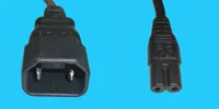 Diggelmann NCNG-04 power cable Black 0.4 m C14 coupler C7 coupler