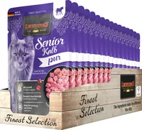 Leonardo Cat Food Nassfutter Senior Kalb Pur, 85 g - Tierbedürfnis: Haut & Fell - Geschmacksrichtung: Kalb - Zertifikate: Keine Zertifizierung - Fleischsorte: Kalb - Packungsgrösse: 85 g - Futtereigenschaft: Getreidefrei - Ohne Zuckerzusatz