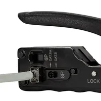 Logilink Crimpzange für CAT.5eCAT.6CAT.6ACAT7RJ1112 sch
