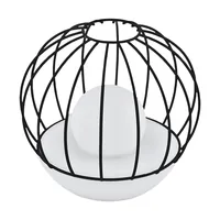 EGLO Leuchten Gartenlicht Solar RGB, Schwarz/Weiss - Betriebsart: Solarbetrieb - Smart Home: Nicht kompatibel - Dimmbar: nicht dimmbar - Produkttyp: Tischleuchte - Lichtsensor (Dämmerung): Ja - Timerfunktion: Ja