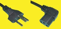 Diggelmann SPCABI10-05 power cable Black 0.5 m T12 C13 coupler