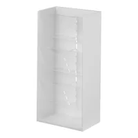 Yamazaki Bad-Utensilienhalter Tower Weiss - Befestigung: Keine - Detailfarbe: Weiss - Wandmontage: Nein - Utensilienhalter Typ: Bad Utensilienhalter - Detailmaterial: Acrylnitril-Butadien-Styrol (ABS) - Silikon - Grundmaterial: Kunststoff