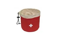 Heidi Cheese Line 97400052 bread basket Round Red, White