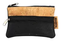 Kolma Accessoires-Tasche Naturkork Mini, Schwarz/Braun - Breite: 8 cm - Höhe: 13 cm - Tiefe: 8 cm - Gefüllt: Nein - Etui-Art: Accessoires-Tasche - Material: Kork