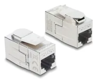 DELOCK Keystone Modul Kupplung RJ45 Buchse zu RJ45 Buchse