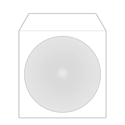 MediaRange CD-Tasche Papier - Produkttyp: CD-Tasche - Medientyp: DVD - CD - Nutzinhalt Gesamt: 1 Stück - Ausstattung: Sichtfenster - Verpackungseinheit: 50 Stück