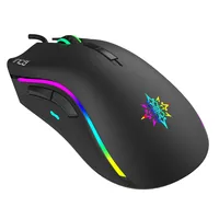 INCA Gaming Maus RGB 6400DPI 7TastenUSB 1.60m schwarz retail